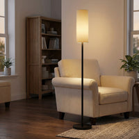 Modern Fabric Shade Floor Lamp