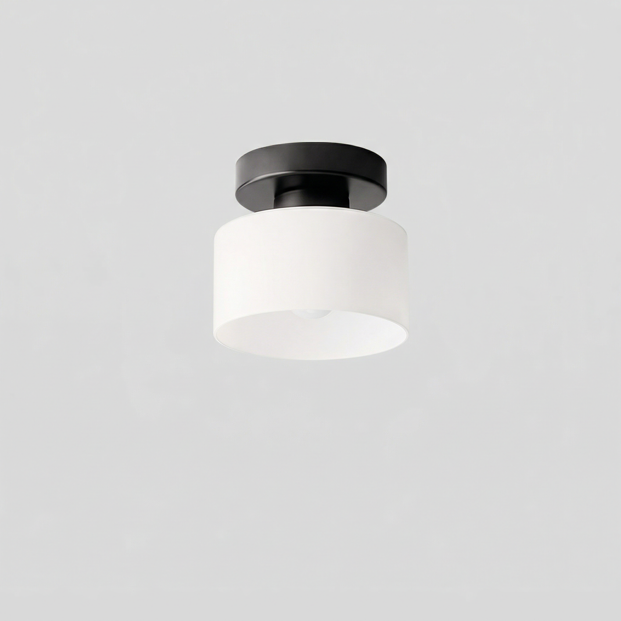 Modern Amber Glass Ceiling Light