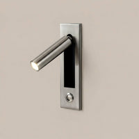 Minimalist LED Reading Wall Lamp with Adjustable Spotlight