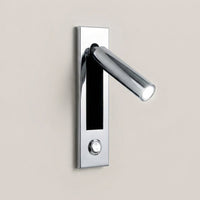 Minimalist LED Reading Wall Lamp with Adjustable Spotlight