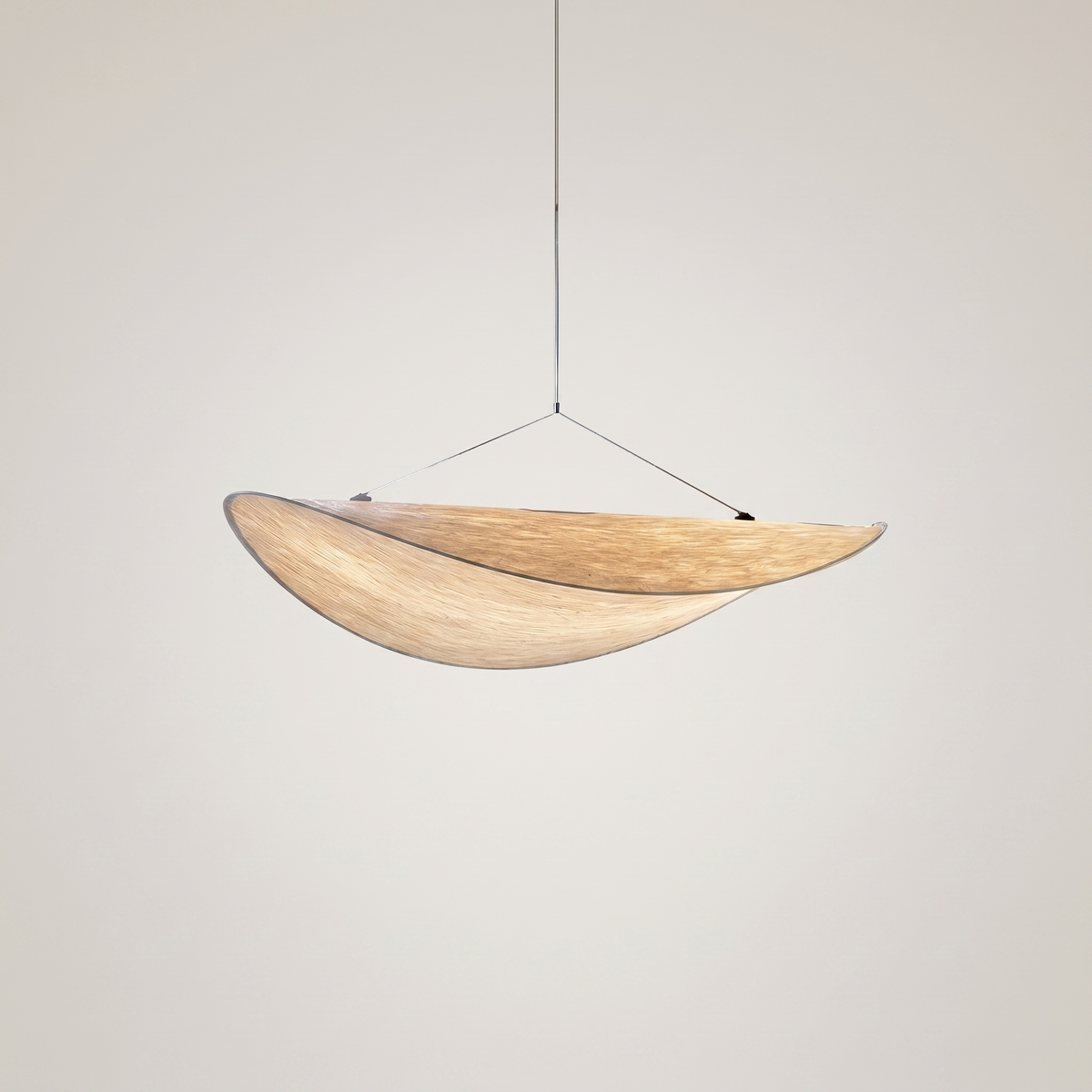 Japanese Wabi-Sabi Silk Pendant Light