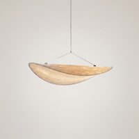 Japanese Wabi-Sabi Silk Pendant Light